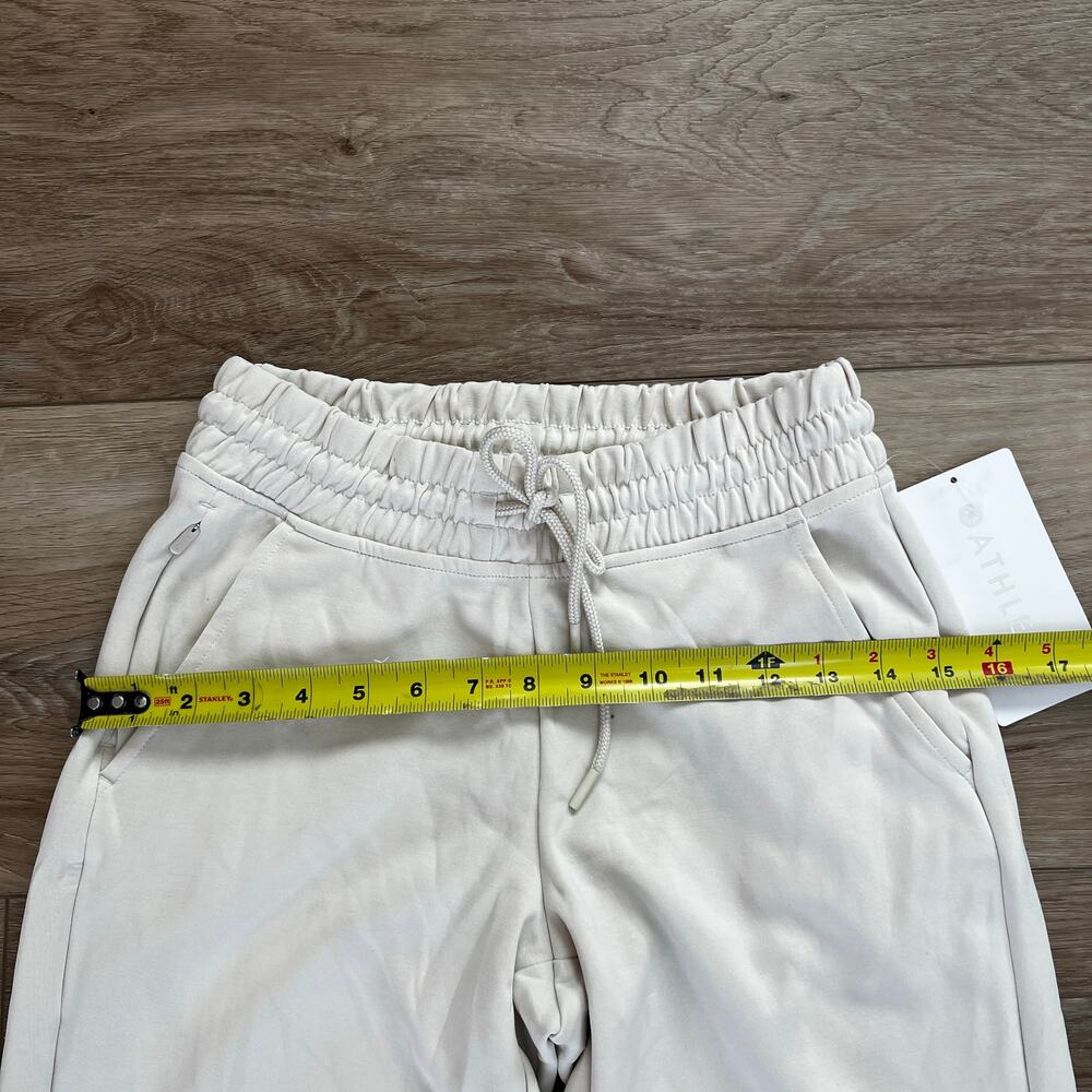 ATHLETA Women's Seasoft Mid Rise Straight Pant Size XXS In Bone - Picture 8 of 15